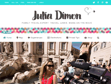 Tablet Screenshot of juliadimon.com